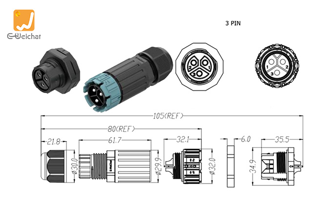 EW-M28MP-3芯前置面板(防水圈8.5mm)sku en.jpg