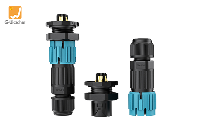 M15MF-4P Outdoor Electrical Cable Connectors