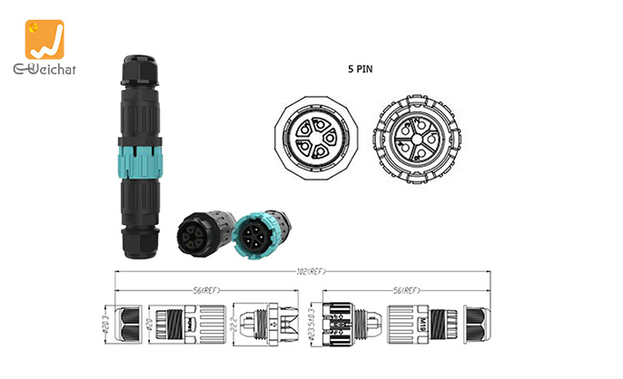 EW-M19MF-5 pin male female(waterproof 6.5mm)sku en.jpg