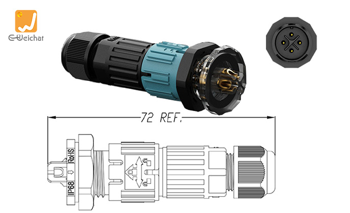 EW-M15MF-4芯前置面板(防水圈4.5mm)sku en.jpg