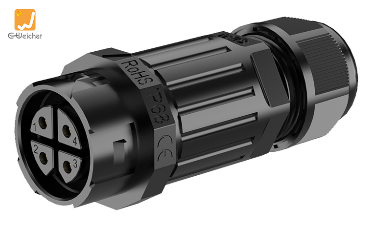 EW-M23F-4P Outdoor Cable Connector