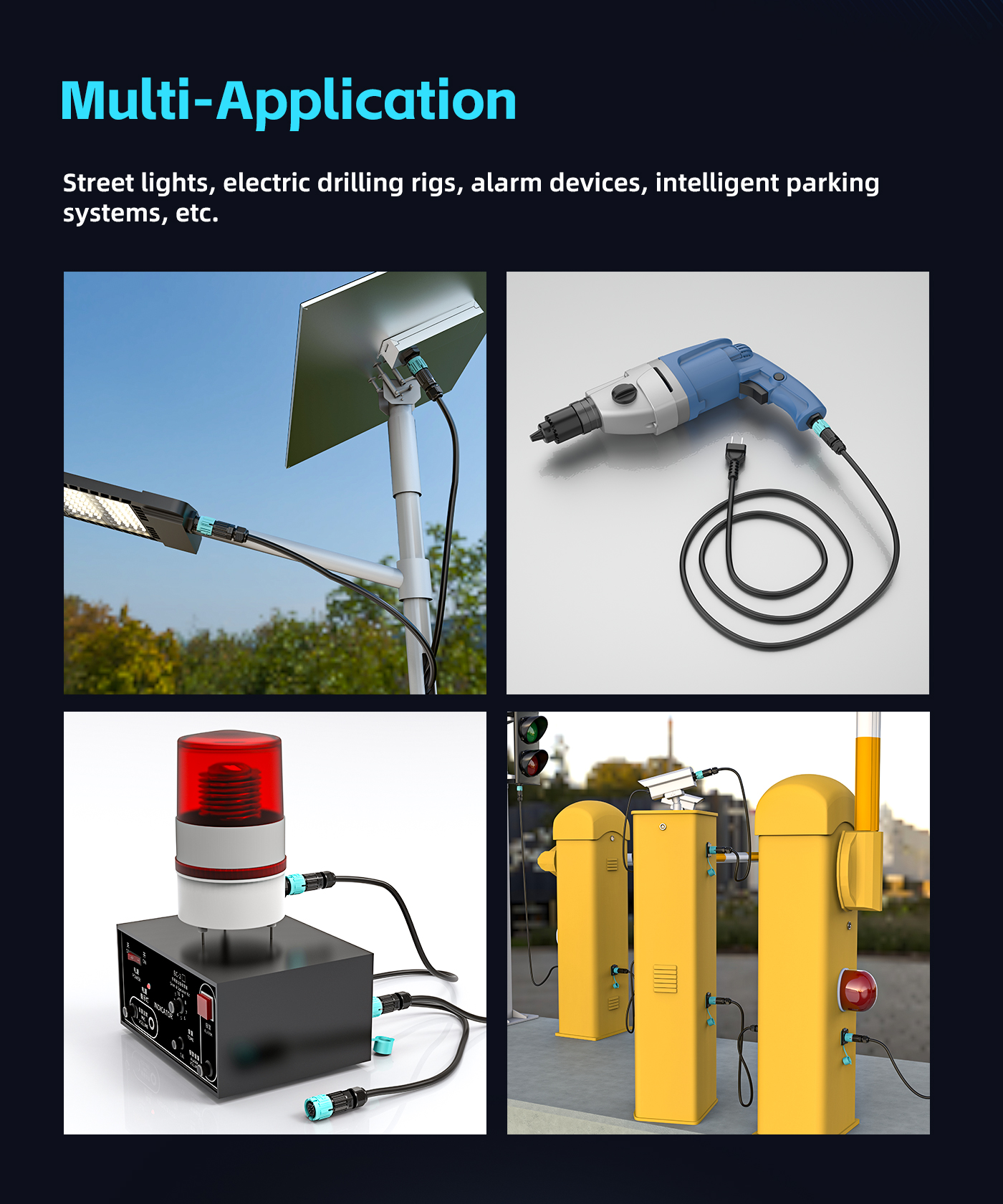 M15 Circular Plug Connector