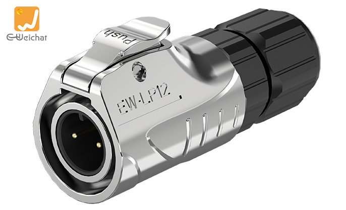 LP12-2P Panel Mount Connector