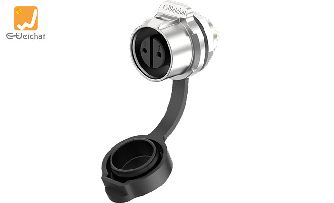 LP12-2P Panel Mount Power Connector