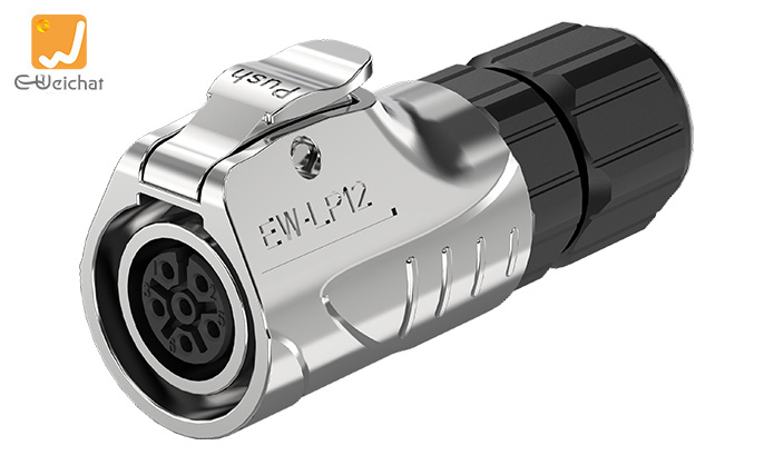 LP12-6P Waterproof M12 Connector