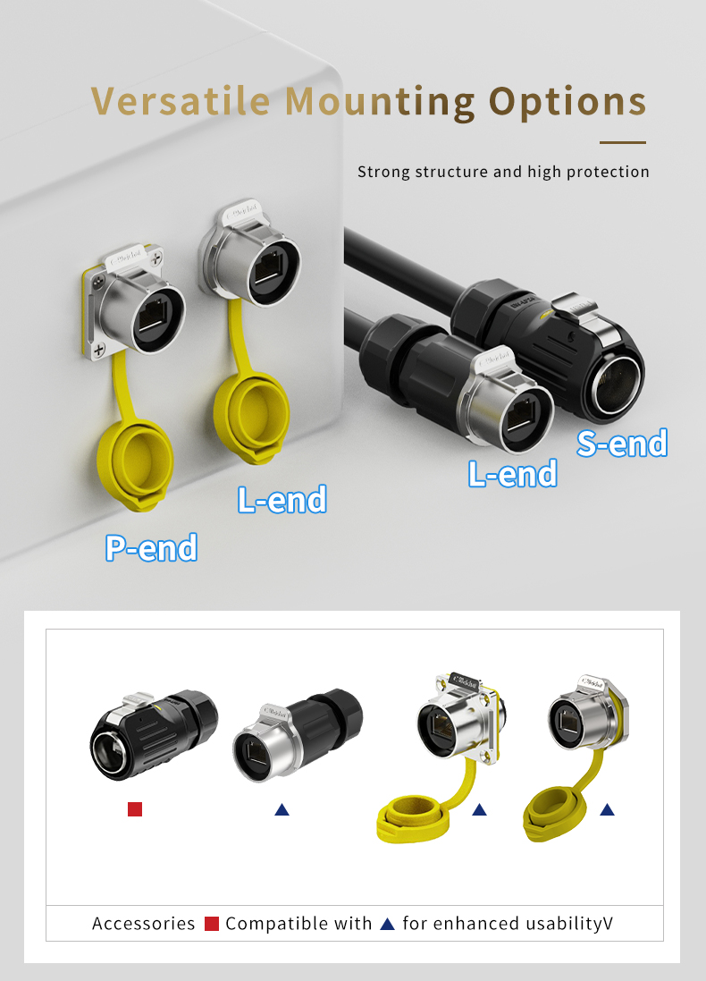 RJ45 Waterproof Connector