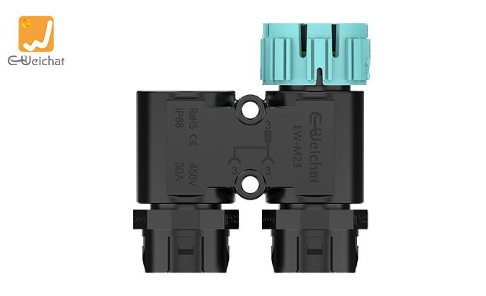 M23Y-3P-Y Outdoor Cable Connector