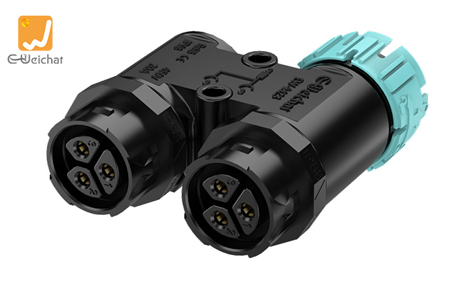 M23Y-3P-Y Cable Connectors Waterproof