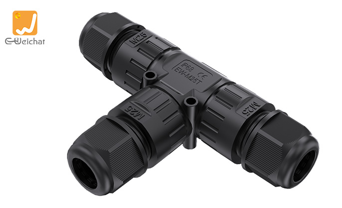 M25T-2P T-Shaped Waterproof Connectors