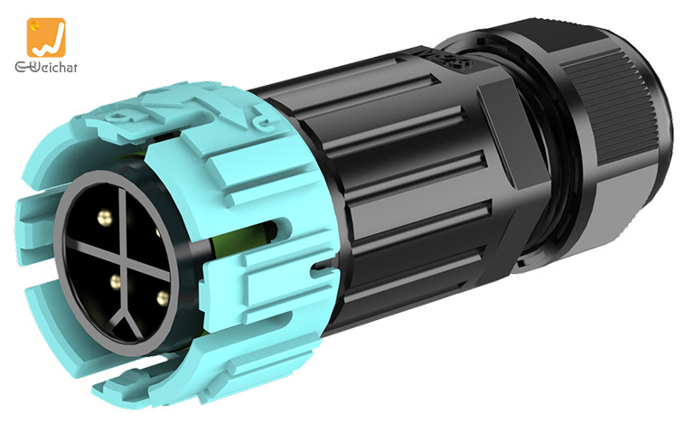 EW-M23M-4P Male and Female Connectors