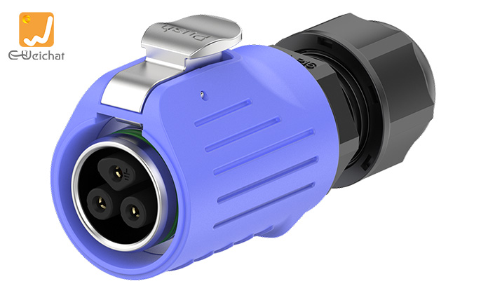 LP16-3P Circular Plug Socket