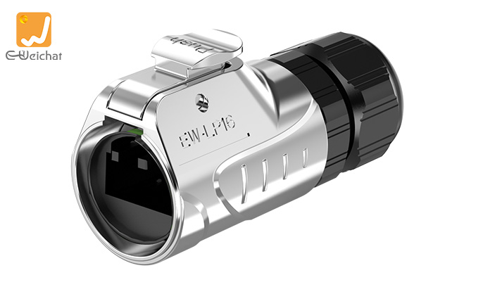 LP16S-RJ45 Circular Plug Connector