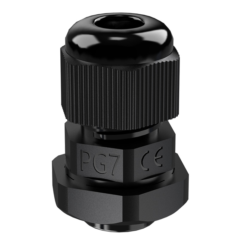PG7 Cable Gland Waterproof Plug Connectors Plastic
