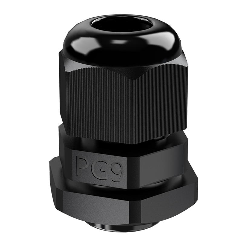 PG9 Cable Gland Waterproof Wire Connectors Plastic