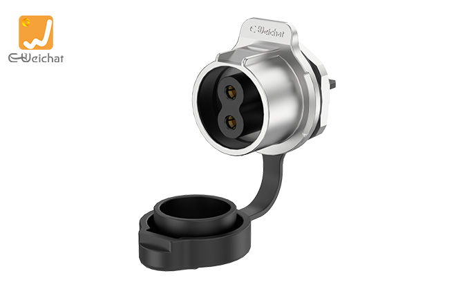 LP20-2P Panel Mount Power Connector