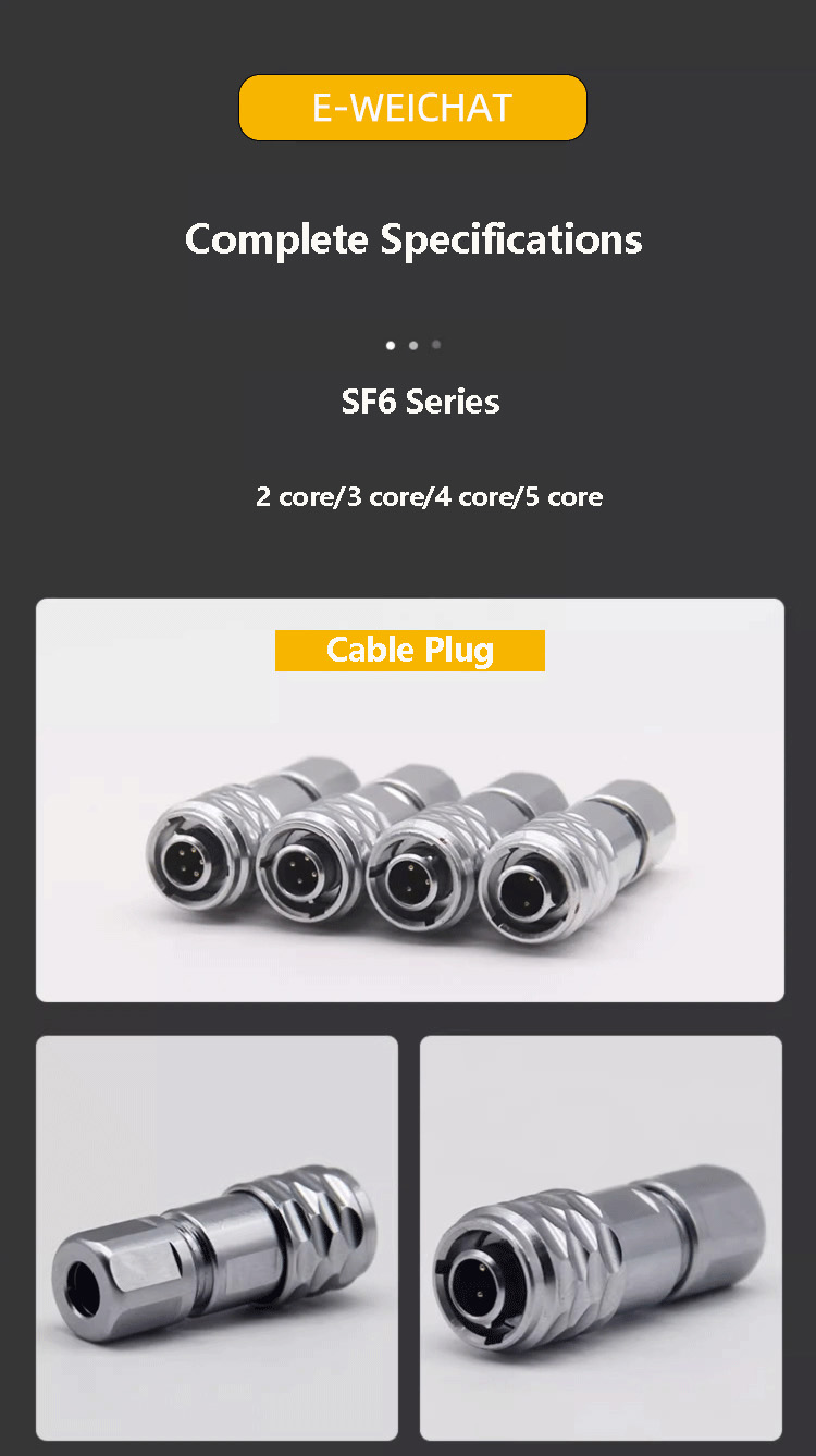 Circular Plug Socket 