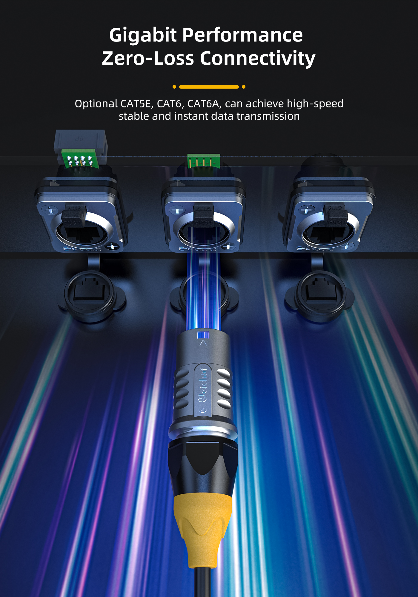 Waterproof RJ45 Connector 