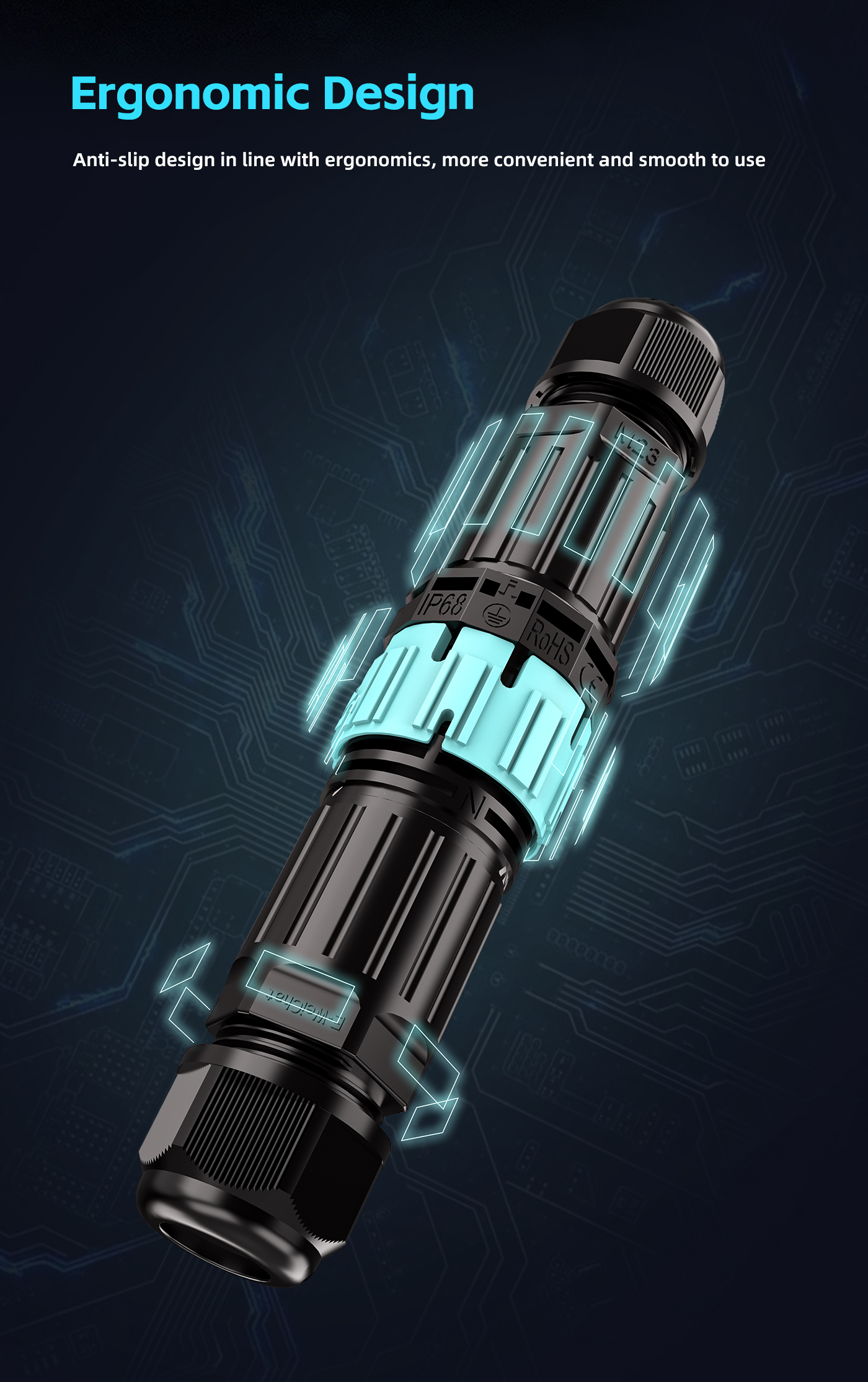 P23-P25 Cable Connectors Waterproof