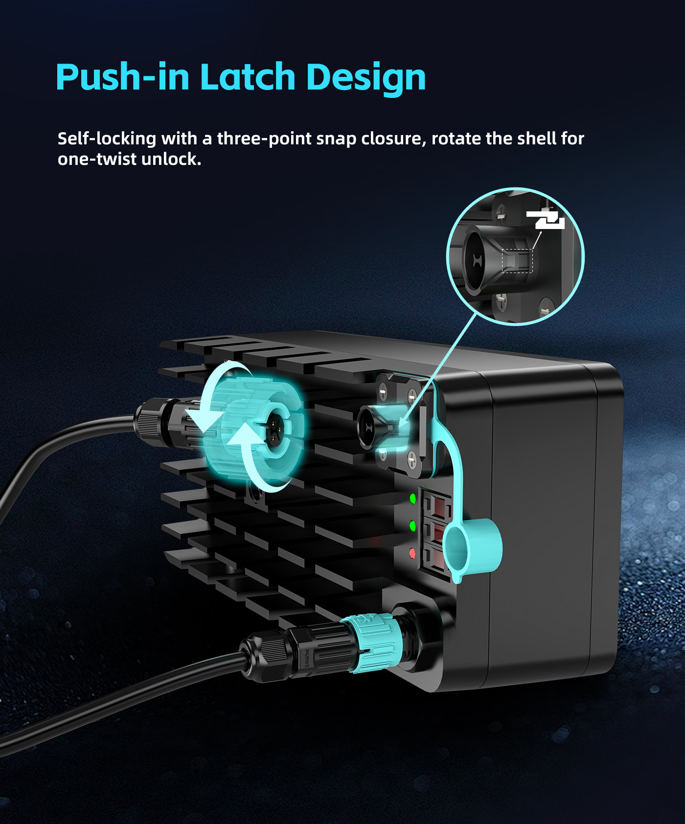 M15 Circular Plug Connector