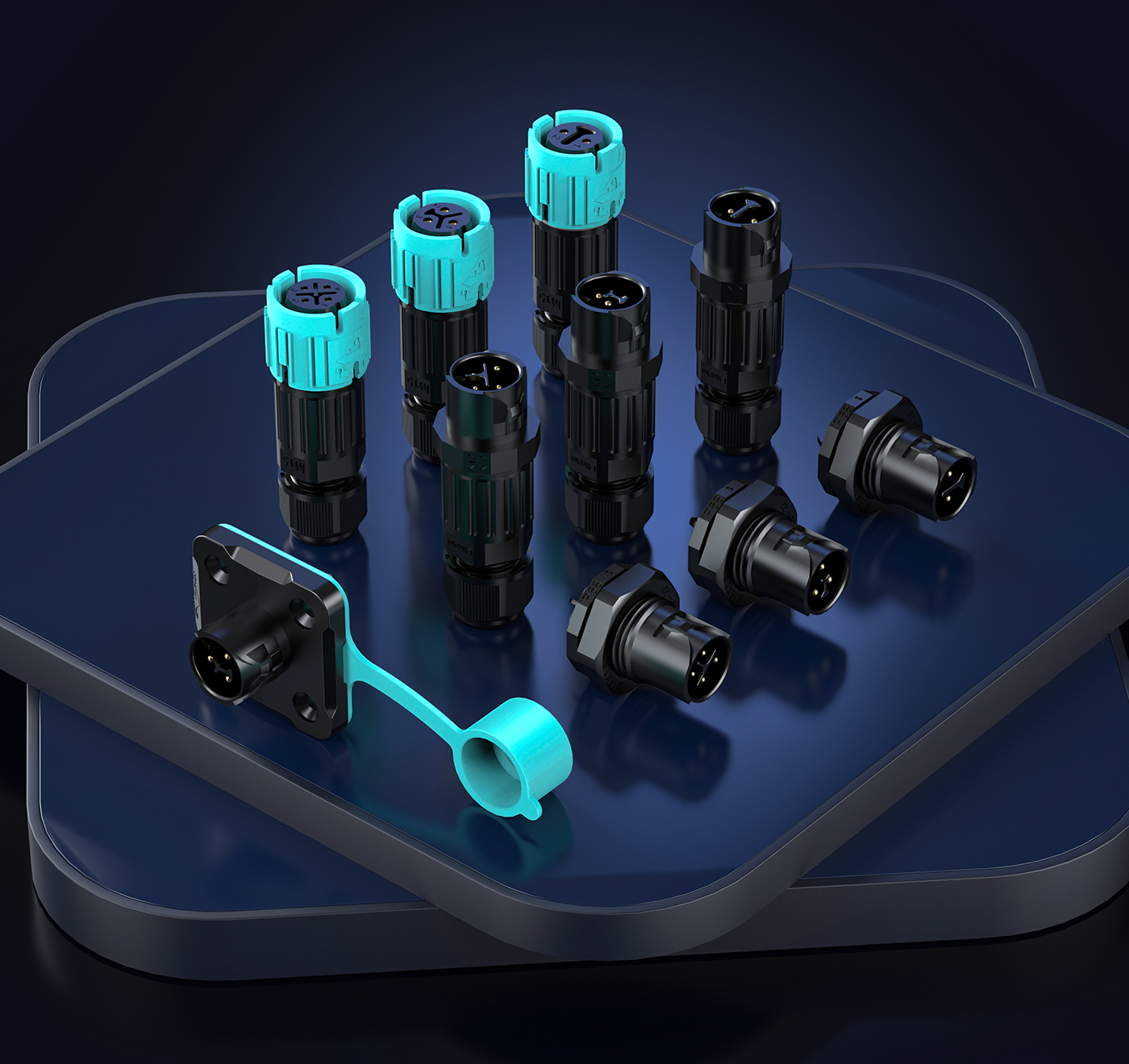 M15 Circular Plug Connector