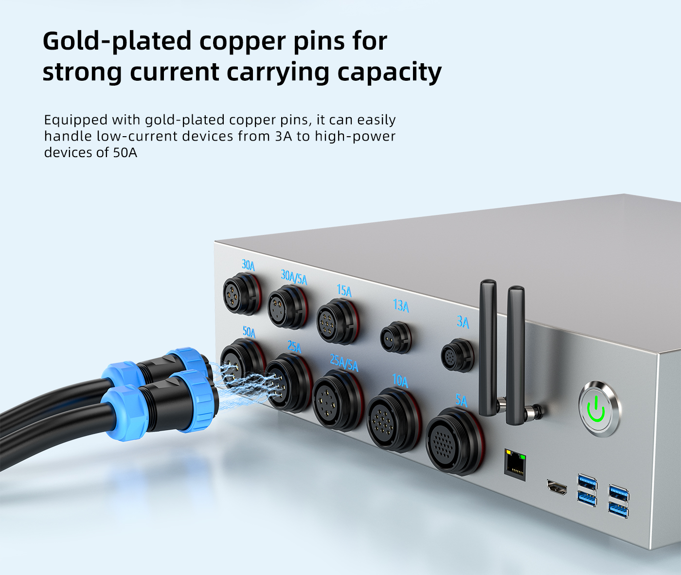 Circular Plug Connector 