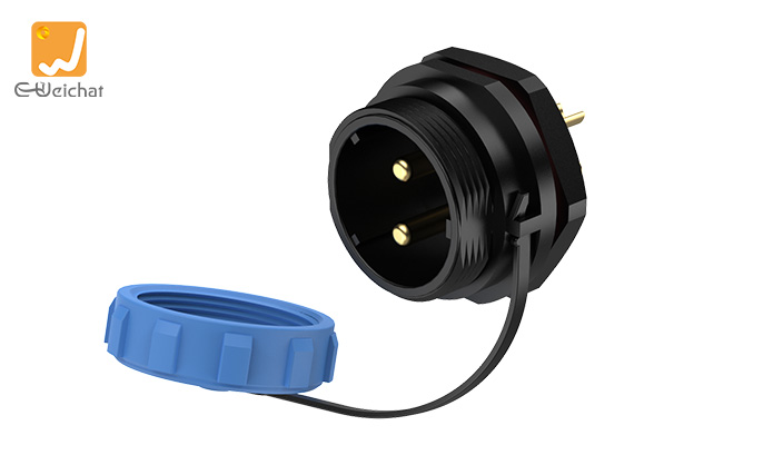 Sp21 SP21 2 Pin Circular Connector Electrical Panel Mount Power Connector IP68