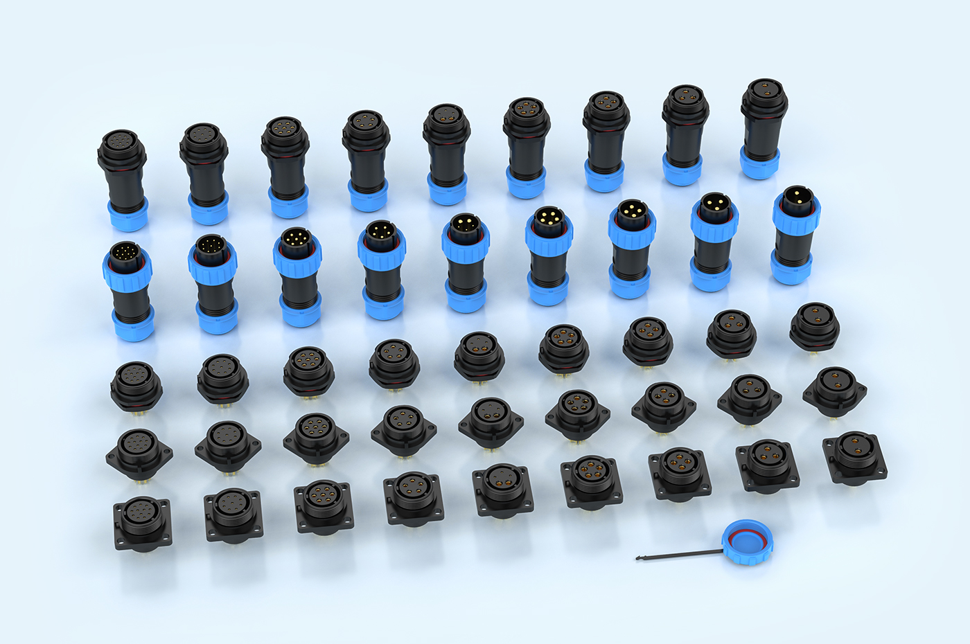 Circular Plug Connector