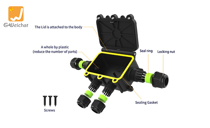 4 way junction box