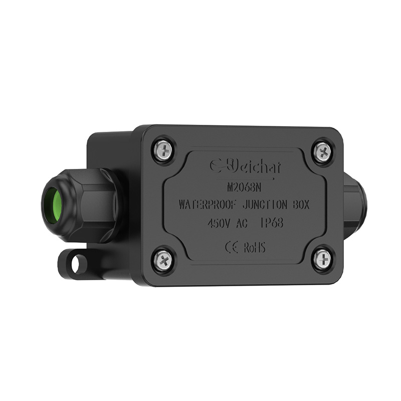 2068N-2T Waterproof Junction Box With Terminal Block 2-Way Waterproof IP68 Cable Connector