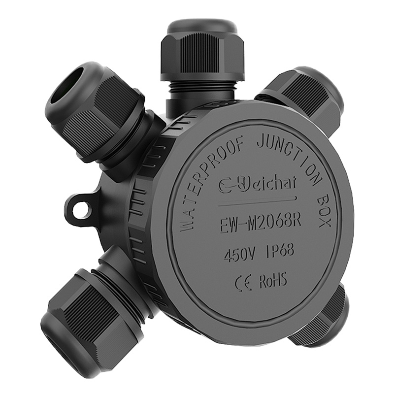 2068R-5T Waterproof Junction Box Outdoor Cable Connector Waterproof Junction Box With Terminal Block